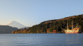 当選と富士山と