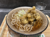 舞茸天ぷら蕎麦(半券10枚で無料) 画像1
