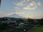 今朝から富士山明け 画像1