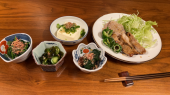 ブリザードフラワー＆夕飯のおかず 画像1