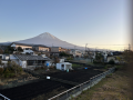 今朝もばっちり富士山