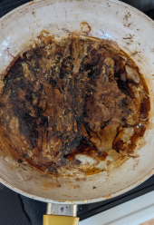 洗面所そうじ と 焼き芋蜜だらけ 画像1