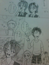 マンガ描いてましたぁ 画像1