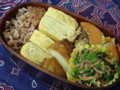 玉子焼き弁当。 画像1