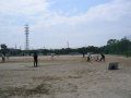 ？十年振りのソフト試合