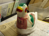 きゅう助の今日、鳩笛の治療 画像2