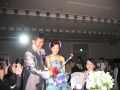結婚式に出席しました。