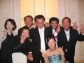 結婚式に出席しました。