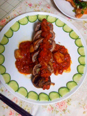 月清し　遊行（ゆうぎょう）が持てる　砂の上 画像1