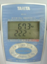 曇り　特食で体重６５Ｋｇ？