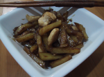 じゃがいもと鶏ささ身のきんぴら