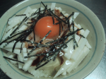 長いものタマゴかけご飯