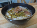 胡麻ネギにゅうめん