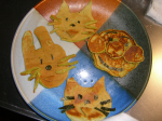 野菜のパンケーキ