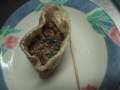 納豆きんちゃくのおろし添え 手順2